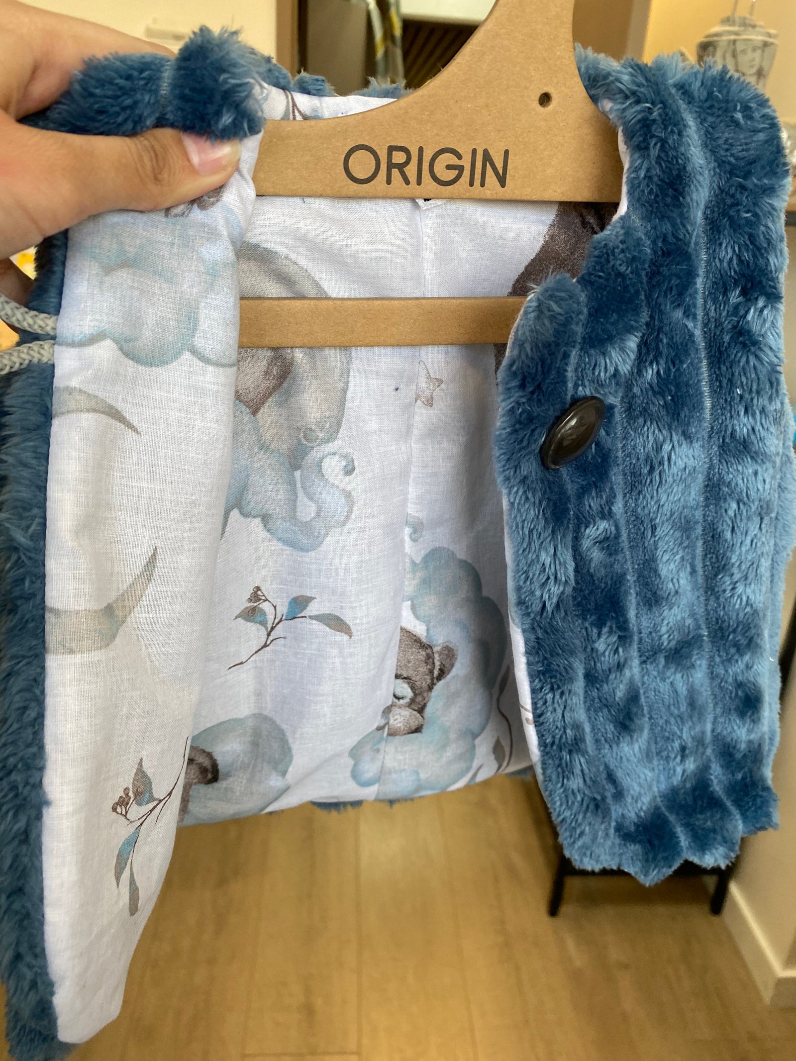 Gilet berger réversible