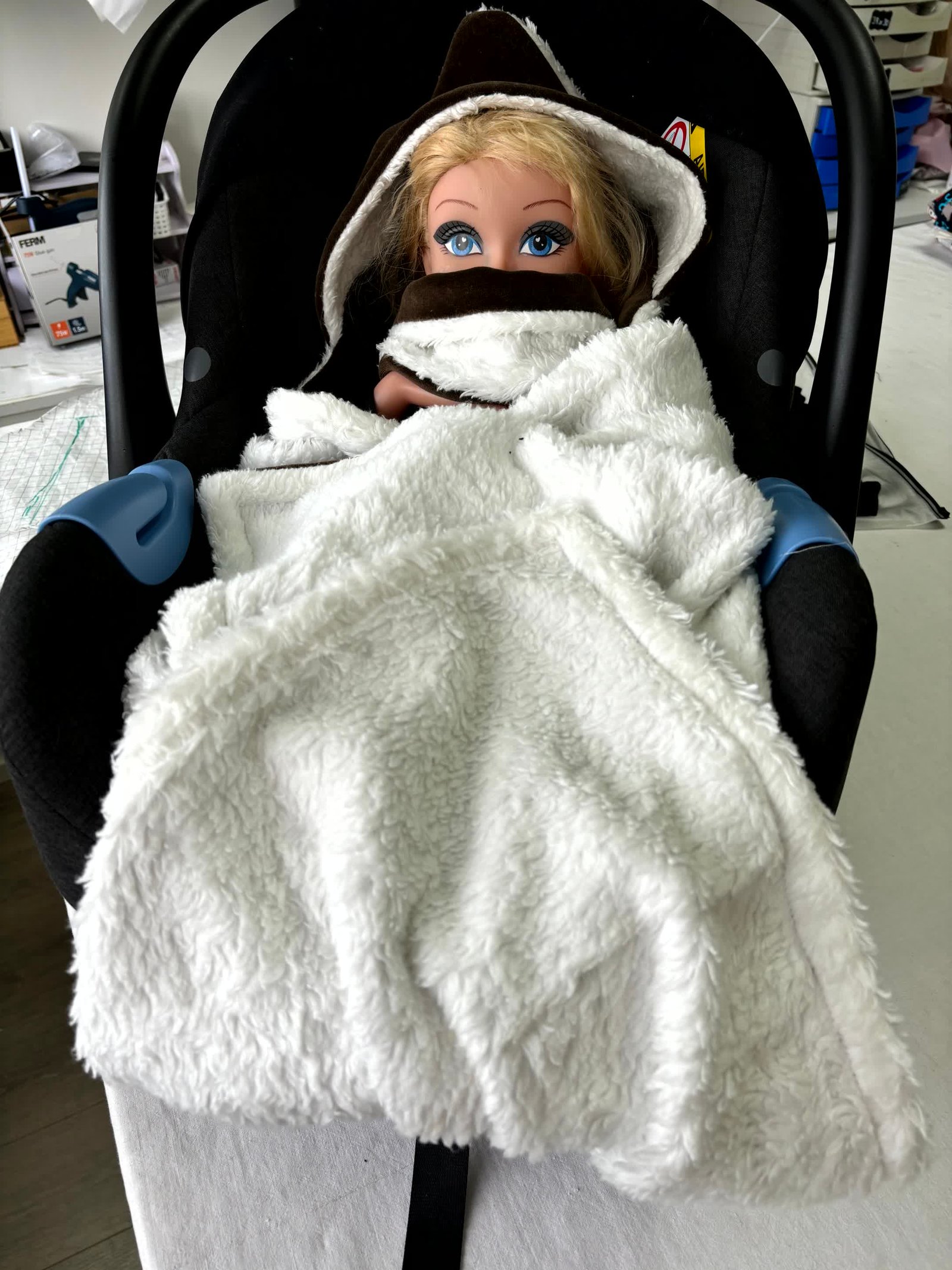 Couverture spéciale cosi / siége auto + snood