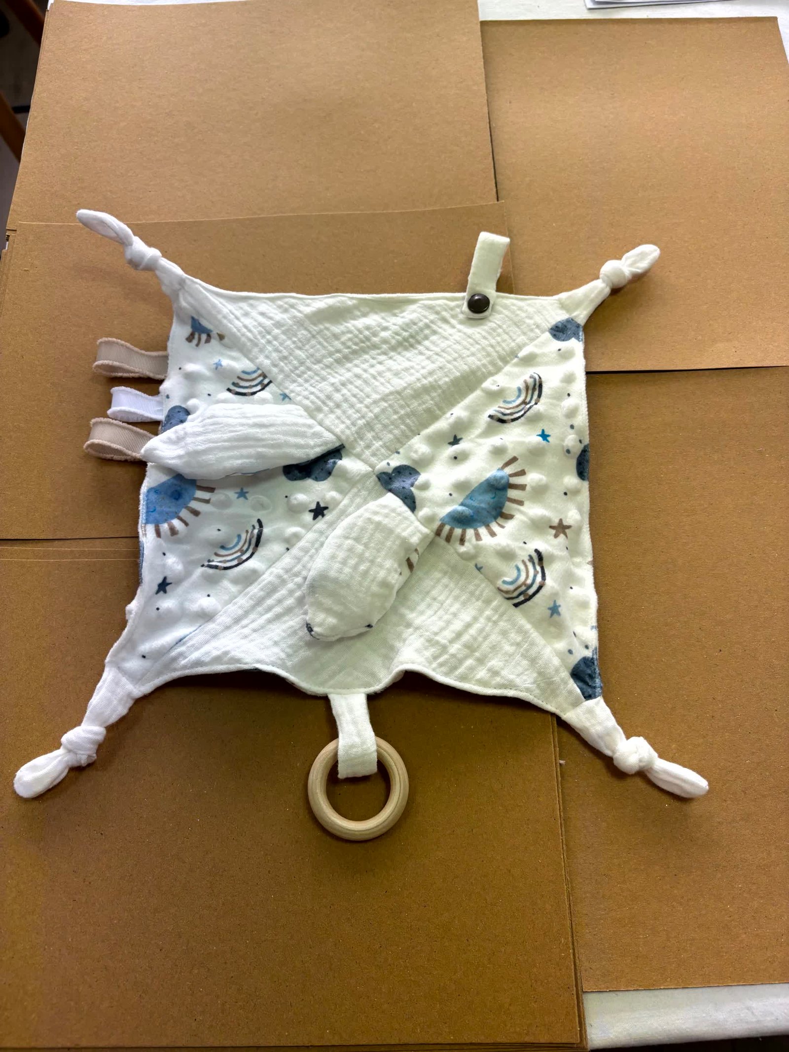 Trio de doudou en boîte cadeau