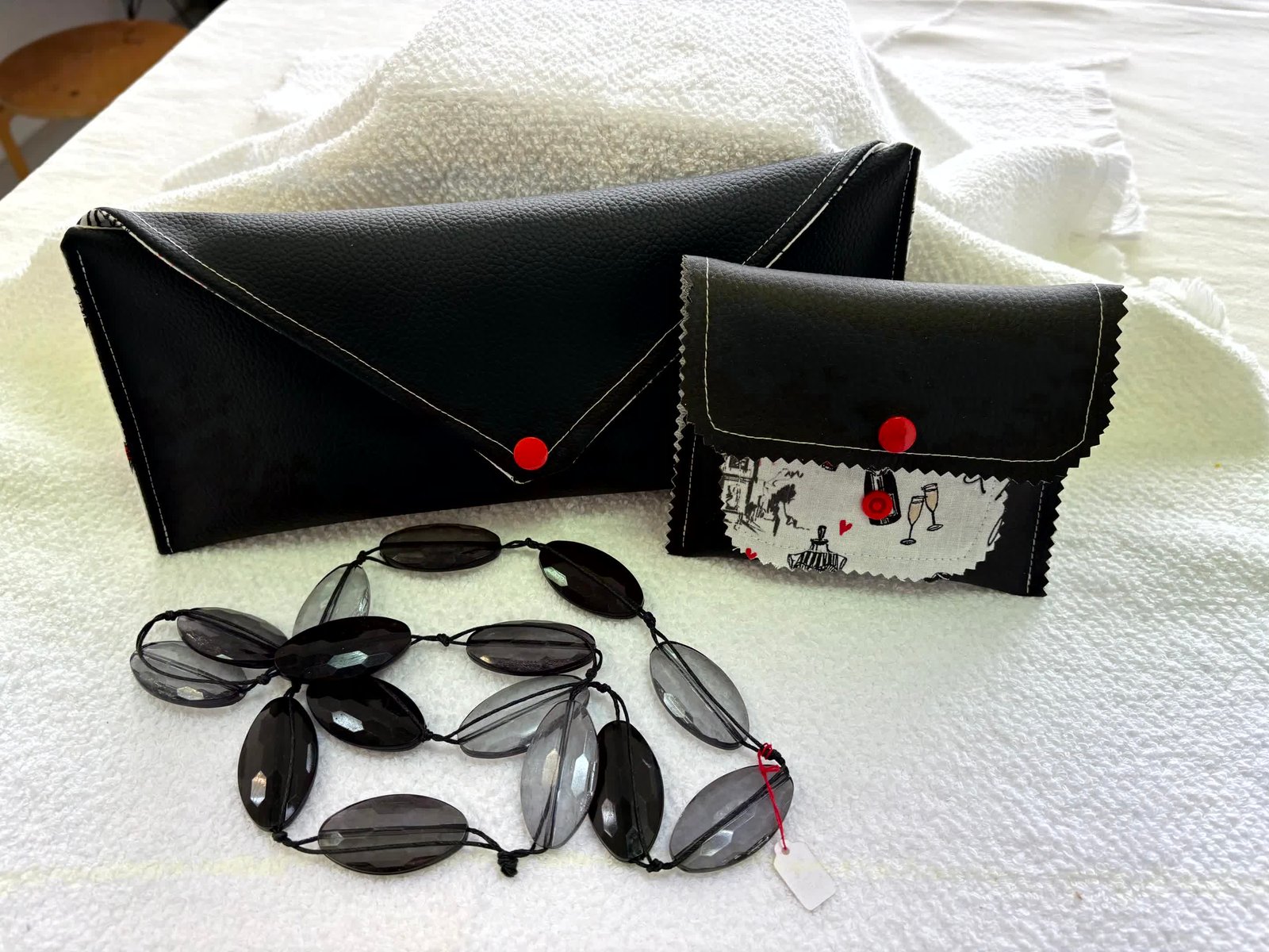 Pochette + porte monnaie